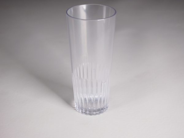 Hard plastic bierglas