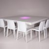 Tafel deluxe wit 180x180 met ledverlichting - Afbeelding 3