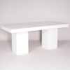 Tafel deluxe wit 180x80 - Afbeelding 2