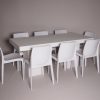 Tafel deluxe wit 180x80 - Afbeelding 3